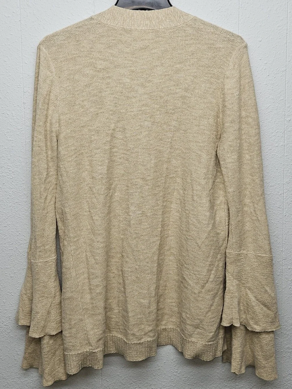 J.Crew Bell Sleeves Cardigan Womens S Minimalist Bohemian Casual Academia Office